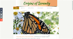 Desktop Screenshot of originsofserenity.com
